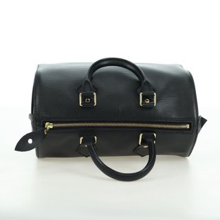 LOUIS VUITTON Epi Speedy 25 Hand Bag Black M59042