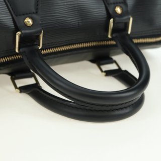 LOUIS VUITTON Epi Speedy 25 Hand Bag Black M59042
