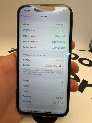iPhone 13 Verde 128GB - Batteria 77%