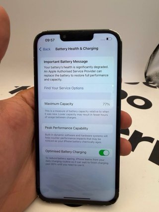 iPhone 13 Verde 128GB - Batteria 77%