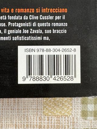 Libro "La stirpe di Salomone" - Clive Cussler ITA