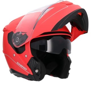 Casco Shiro FF950 Discover Royal Rojo Mate
