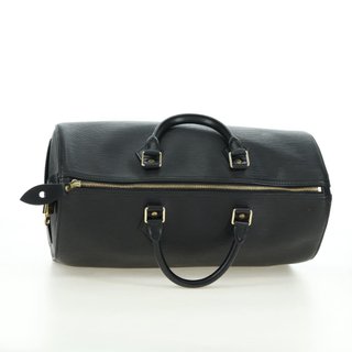 LOUIS VUITTON Epi Speedy 35 Hand Bag Black M42992
