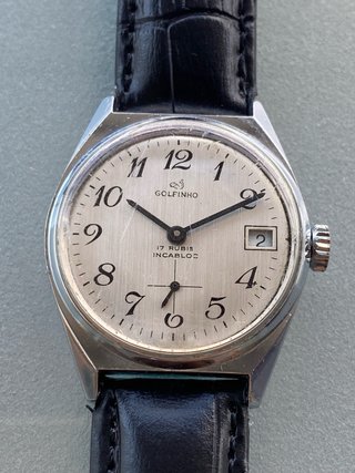 Reloj Golfinho 17 Rubis Incabloc Mecánico Vintage