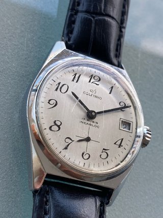 Reloj Golfinho 17 Rubis Incabloc Mecánico Vintage