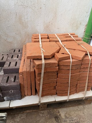 Ladrillos macizos caloríficos para horno