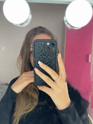 Funda de móvil con estampado de leopardo