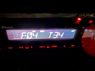 Radio Alpine CDE-125BT CD USB Bluetooth