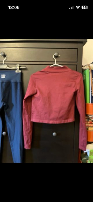 Conjunto Yoga/Pilates Azul y Rojo