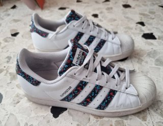 Adidas Superstar Multicolor White