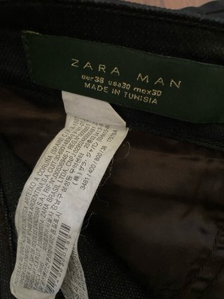 Pantalón Zara Negro Talla 38