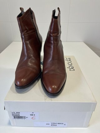 Botines Dénouée Mujer Marrones