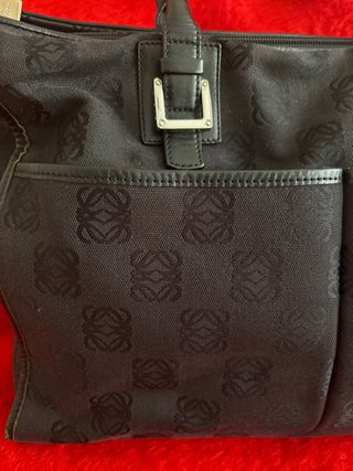 Bolso Loewe Anagramas Hombro Negro