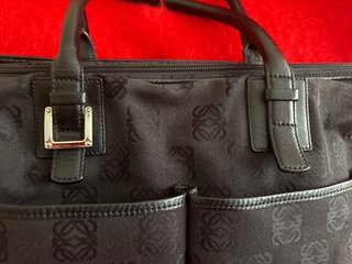 Bolso Loewe Anagramas Hombro Negro