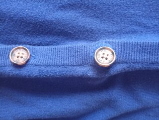 Cárdigan Arrow Azul Talla XL