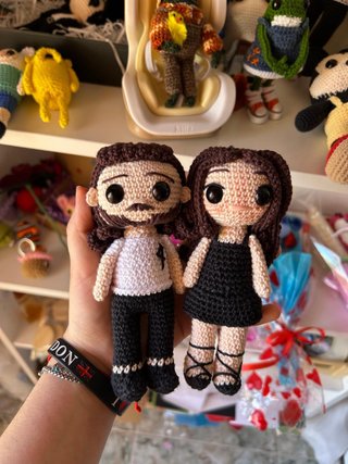 Muñecos Crochet Personalizados Pareja