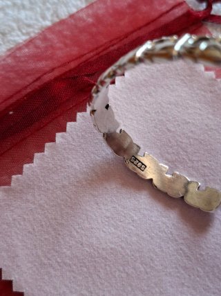 Pulsera Plata Elefantes Suerte