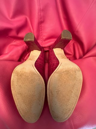 Zapatos Clarks Anchos T.38 Fucsia