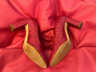 Zapatos Clarks Anchos T.38 Fucsia