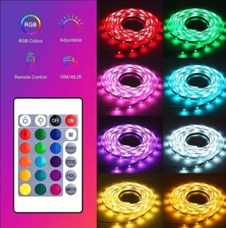 Tira LED RGB 3 Metros con Mando a Distancia – USB