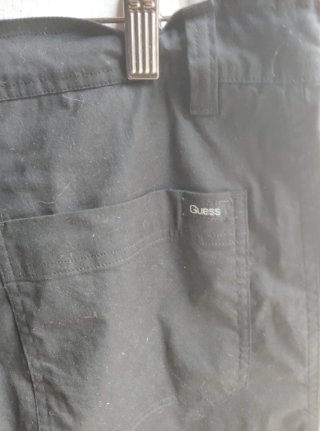 Pantalón Guess Negro Hombre