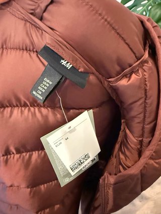 Plumífero hombre talla M marrón