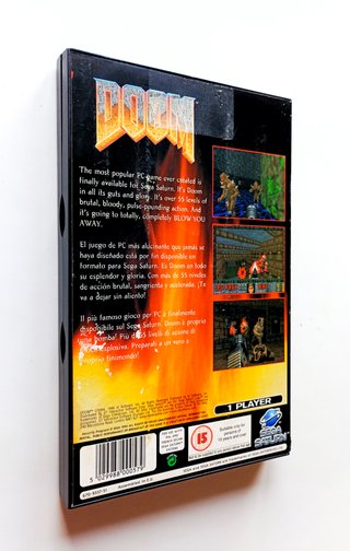 Doom Sega Saturn FPS Doom Saturn NO NEGOCIABLE
