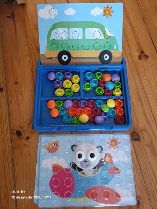 Lote de 4 puzzles infantiles a partir de 2 años