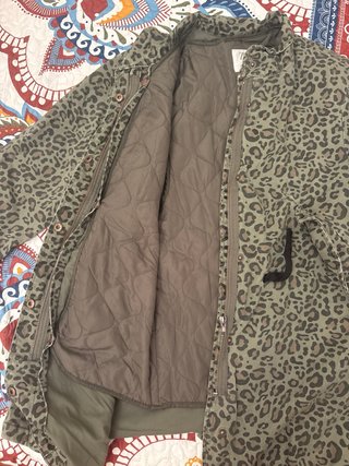 Chaqueta Estampado Leopardo