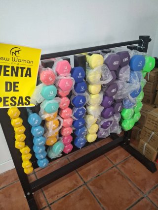 Set Pesas 3, 4 y 5 Kg Nuevas