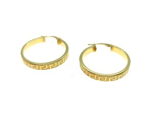 Pendientes Greco Oro 18k