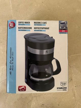 Cafetera 24V para camiones/campers