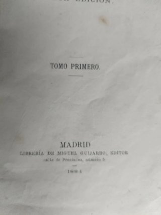 Antiguo libro El Mártir del Gólgota. De 1884