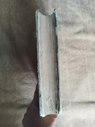 Antiguo libro El Mártir del Gólgota. De 1884