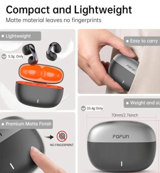 Cuffie Bluetooth F10 Clip-On nuove