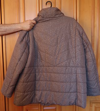 Chaqueta Beige/Marrón Talla XXL