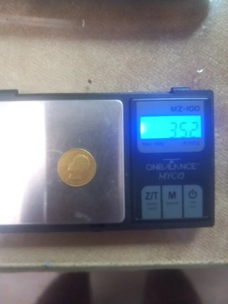 Moneda de Oro Portugal 1864