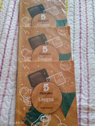 Libros de texto de lengua de 5° de primaria .Anaya