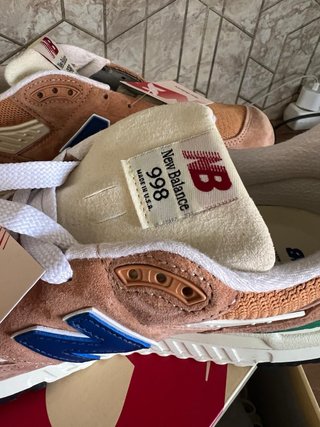 New Balance 998 Marrón/Verde