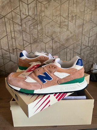 New Balance 998 Marrón/Verde