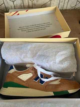 New Balance 998 Marrón/Verde