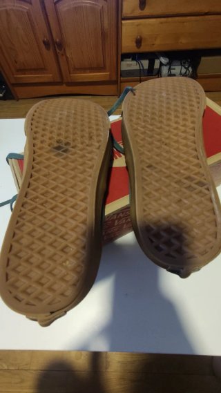 Vans Authentic Talla 46 Marrón/Verde