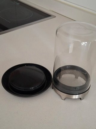 Germinador de cristal con base
