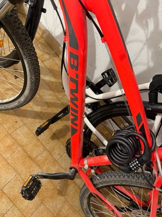 Bicicleta Btwin Roja