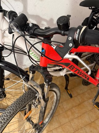 Bicicleta Btwin Roja