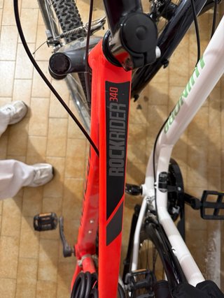 Bicicleta Btwin Roja