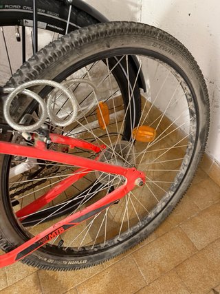 Bicicleta Btwin Roja