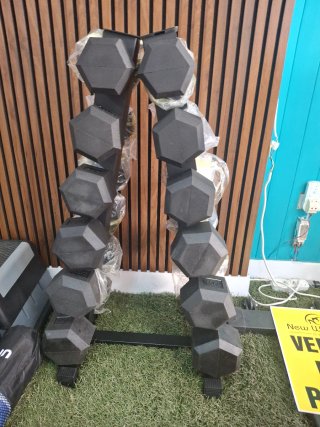Set Mancuernas y Barra 20kg