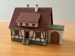 Maqueta Casa Estilo Alemán