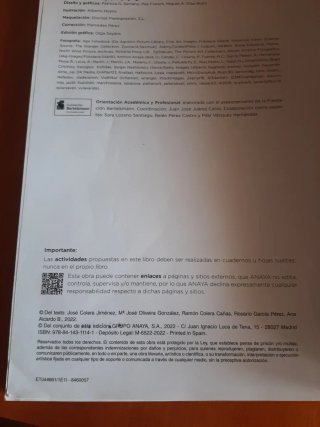 Matemáticas aplicadas a las Ciencias Sociales I...